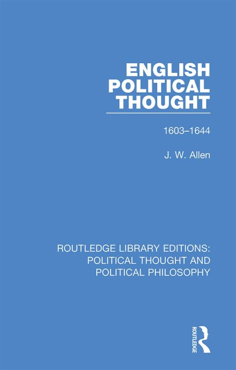 Cover image for book English Political Thought