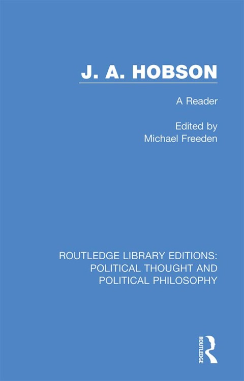 Cover image for book J. A. Hobson
