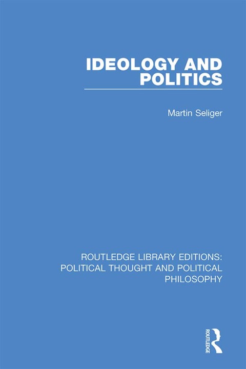 Cover image for book Ideology and Politics