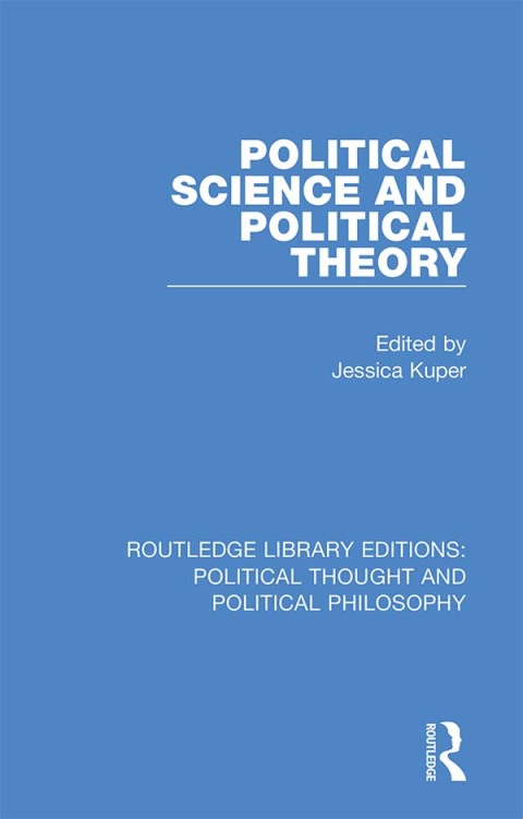 Cover image for book Political Science and Political Theory