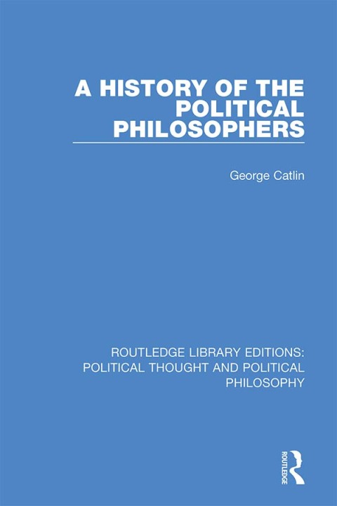 Cover image for book A History of the Political Philosophers