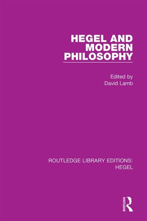 Cover image for book Hegel and Modern Philosophy