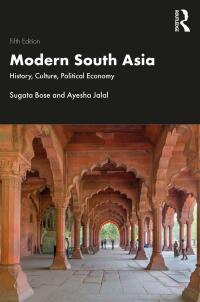 Cover image: Modern South Asia 5th edition 9781032124230