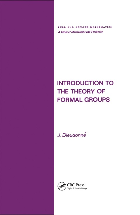 Cover image for book Introduction to the Theory of Formal Groups
