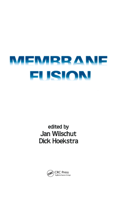 Cover image for book Membrane Fusion