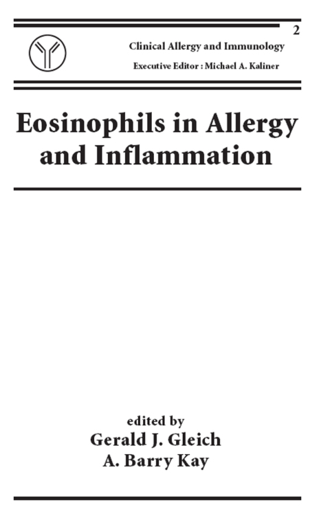 Cover image for book Eosinophils in Allergy and Inflammation