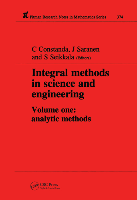 Integral Methods in Science and Engineering 