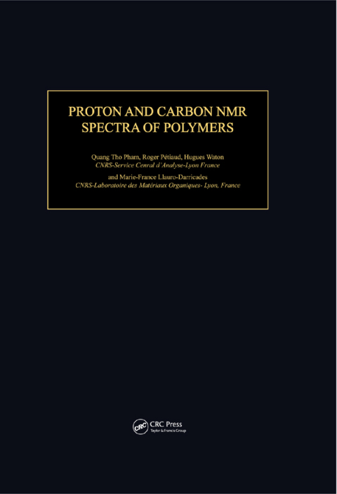 Cover image for book Proton & Carbon NMR Spectra of Polymers