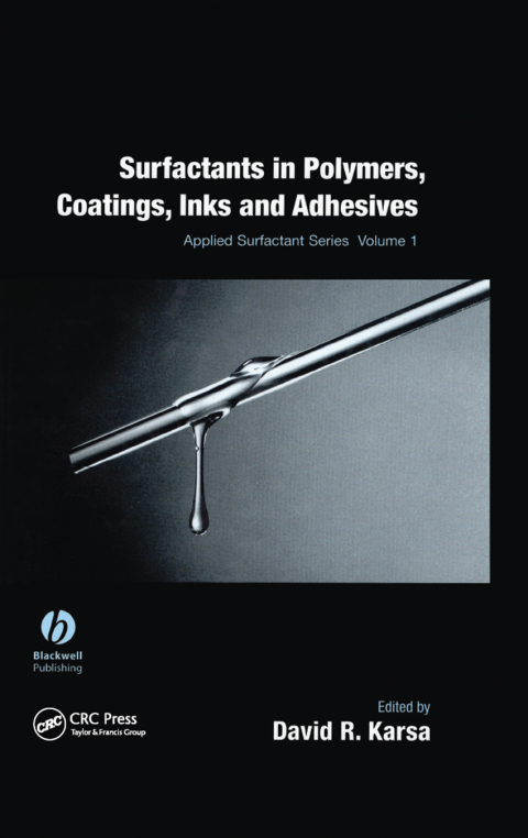 Cover image for book Surfactants in Polymers, Coatings, Inks, and Adhesives
