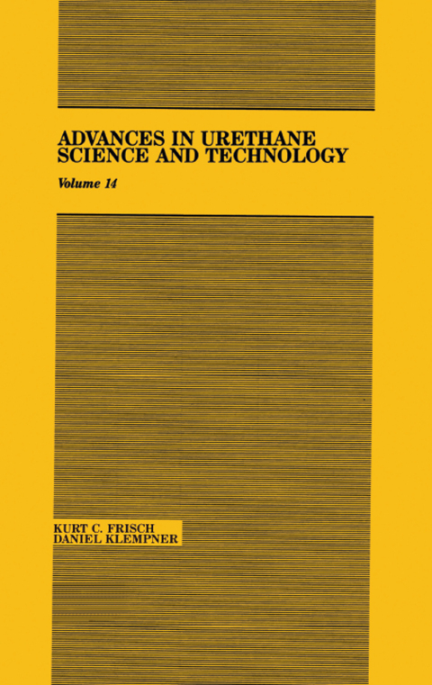 Cover image for book Advances in Urethane