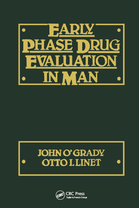 Cover image for book Early Phase Drug Evaluation in Man