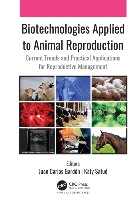 Cover image for book Biotechnologies Applied to Animal Reproduction
