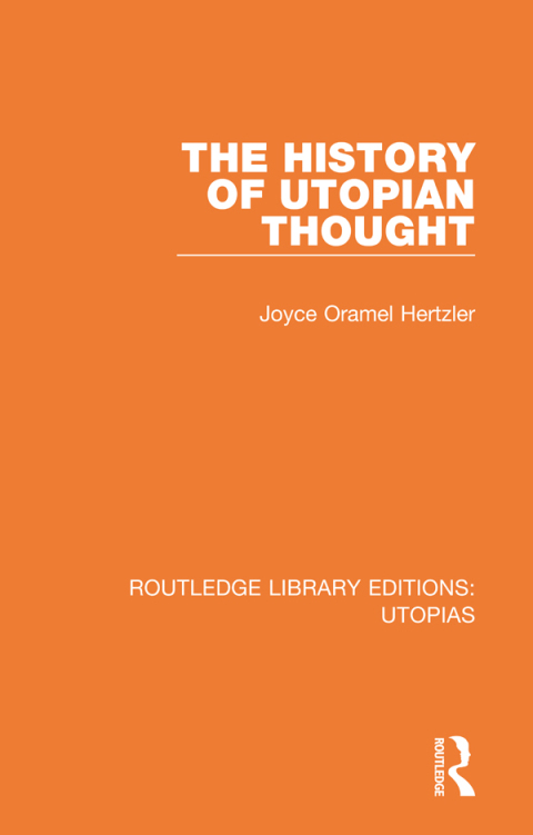 Cover image for book The History of Utopian Thought