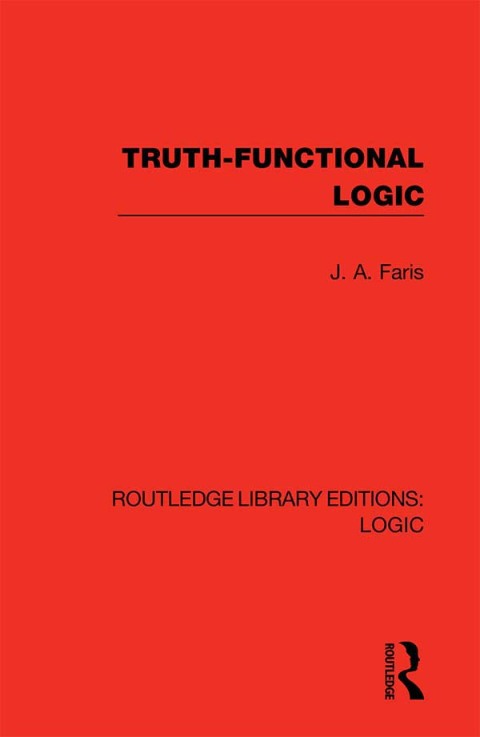 Cover image for book Truth-Functional Logic
