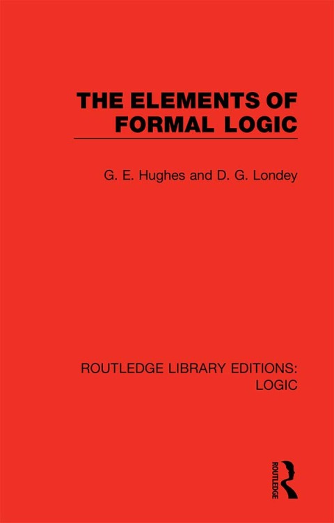 Cover image for book The Elements of Formal Logic