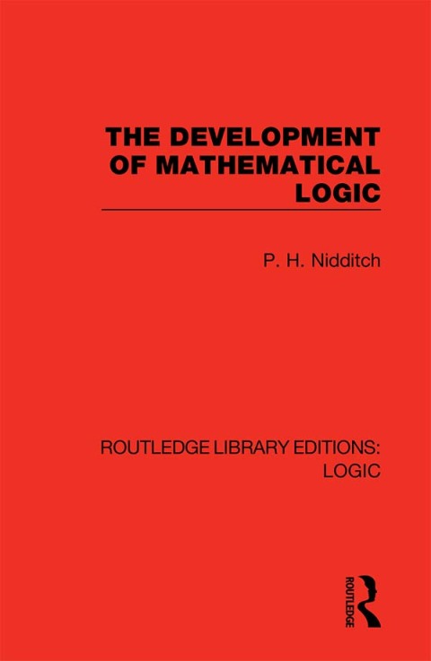 Cover image for book The Development of Mathematical Logic