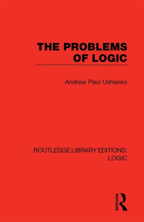 Cover image for book The Problems of Logic