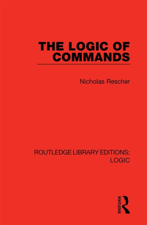 Cover image for book The Logic of Commands