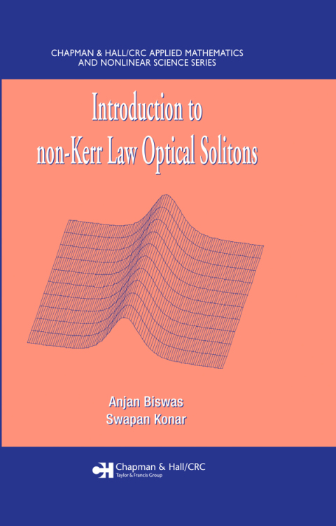 Cover image for book Introduction to non-Kerr Law Optical Solitons