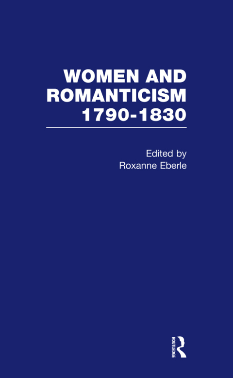 Cover image for book Women & Romanticism Vol1