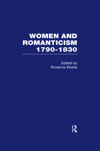 Cover image: Women & Romanticism Vol5 1st edition 9780415342247