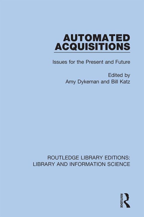 Cover image for book Automated Acquisitions