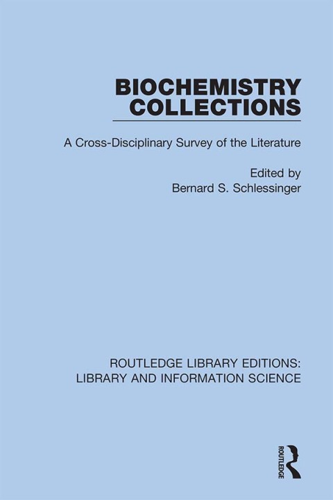 Cover image for book Biochemistry Collections