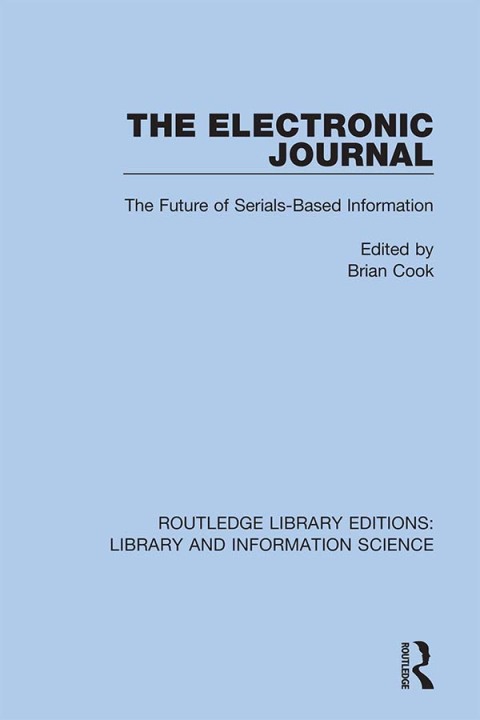 Cover image for book The Electronic Journal