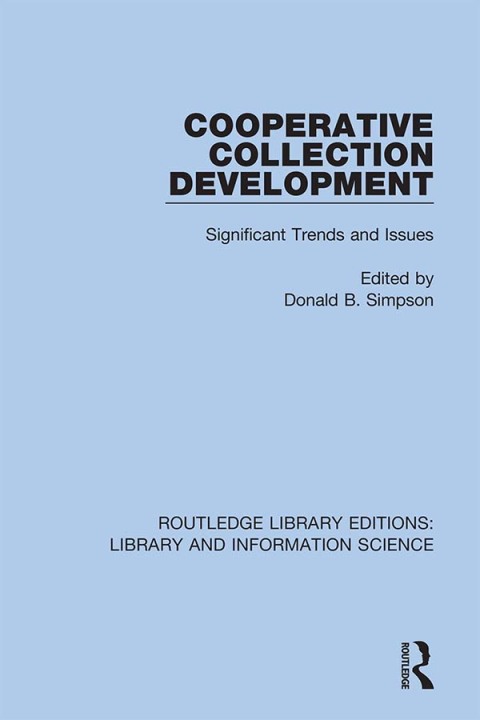 Cover image for book Cooperative Collection Development