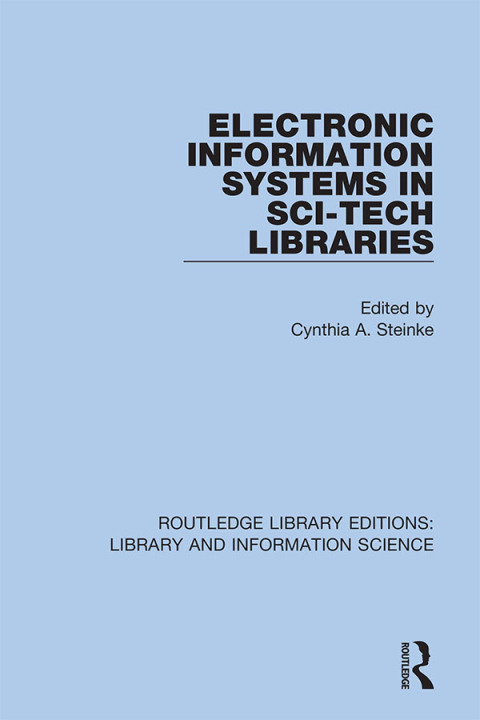 Cover image for book Electronic Information Systems in Sci-Tech Libraries