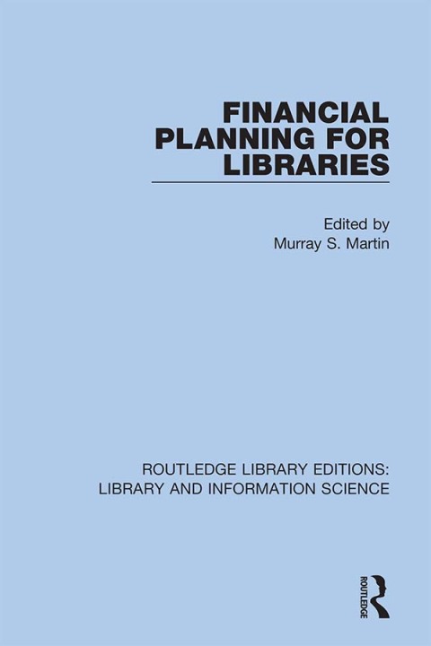 Cover image for book Financial Planning for Libraries