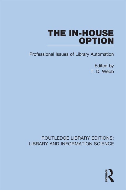 Cover image for book The In-House Option