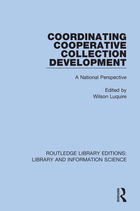 Cover image for book Coordinating Cooperative Collection Development