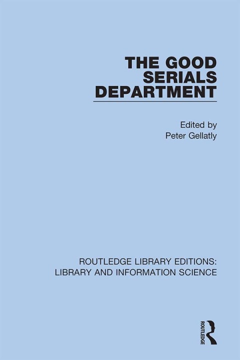 Cover image for book The Good Serials Department