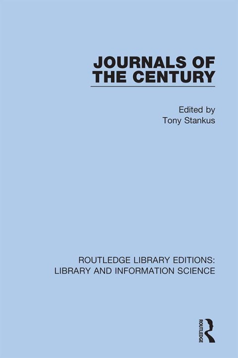Cover image for book Journals of the Century