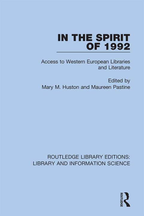 Cover image for book In the Spirit of 1992