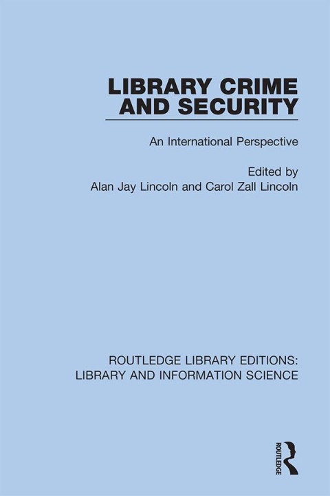 Cover image for book Library Crime and Security