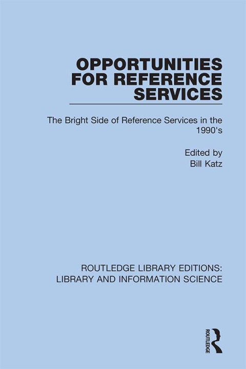 Cover image for book Opportunities for Reference Services