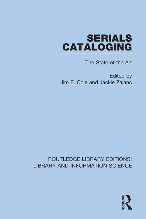 Cover image for book Serials Cataloging