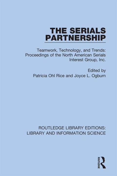Cover image for book The Serials Partnership