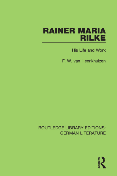 Cover image for book Rainer Maria Rilke