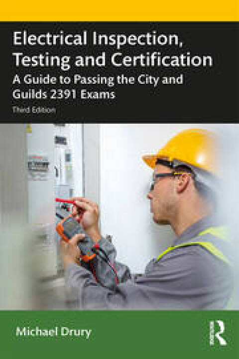 Cover image for book Electrical Inspection, Testing and Certification