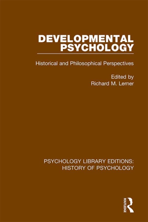 Cover image for book Developmental Psychology