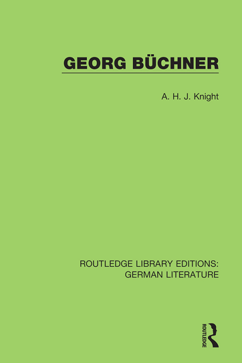 Cover image for book Georg Büchner