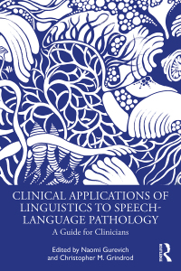 Cover image: Clinical Applications of Linguistics to Speech-Language Pathology 1st edition 9780367492489
