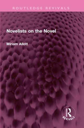 Novelists on the Novel