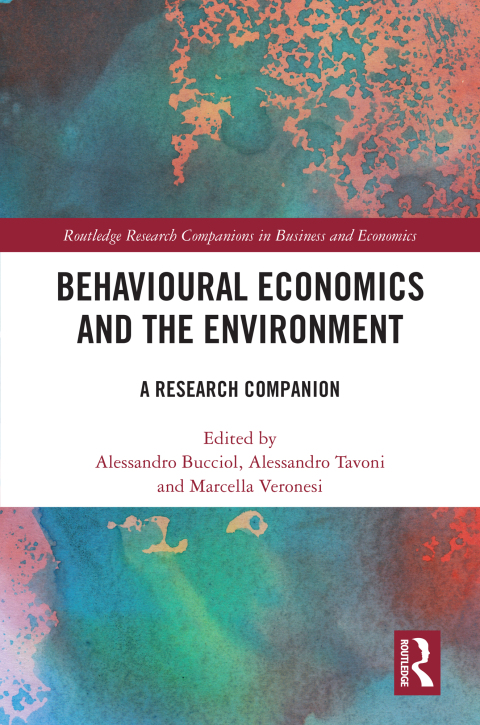 Cover image for book Behavioural Economics and the Environment