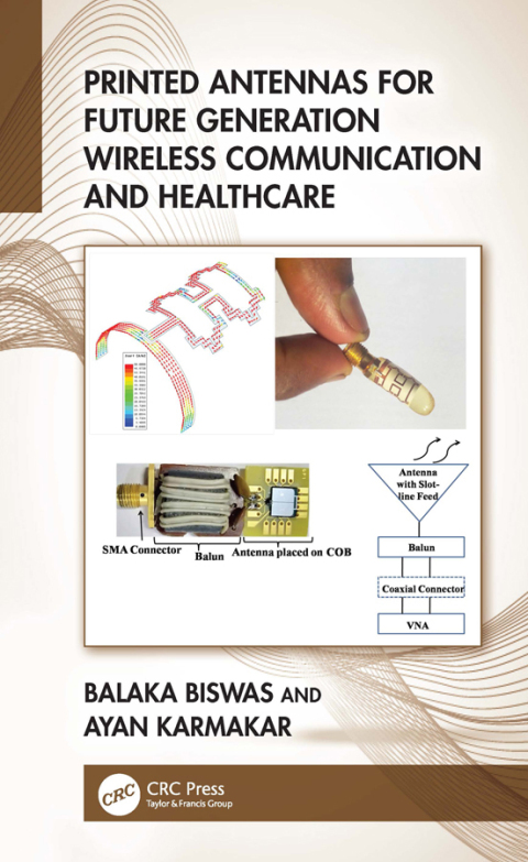 Cover image for book Printed Antennas for Future Generation Wireless Communication and Healthcare