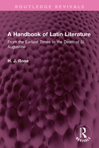 A Handbook of Latin Literature