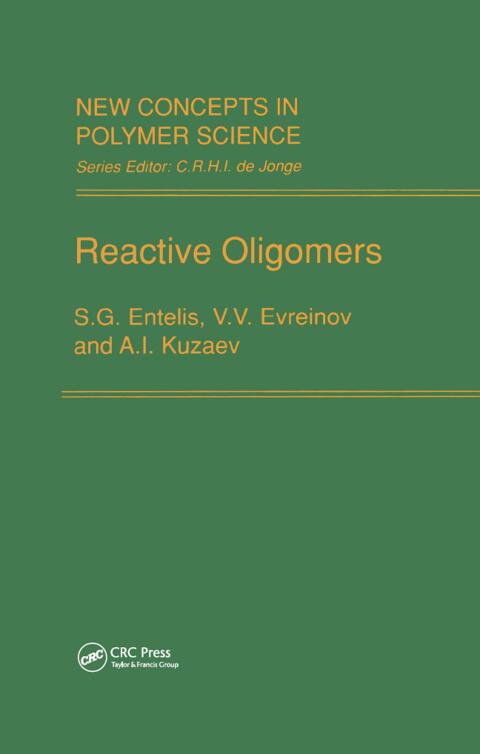 Cover image for book Reactive Oligomers